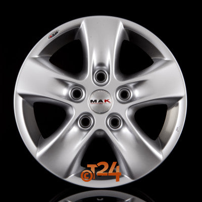MAK Velgen - HD! Hyper Silver - 16 inch