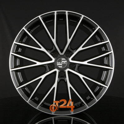MAK Velgen - SPECIALE Black Mirror Face - 20 inch