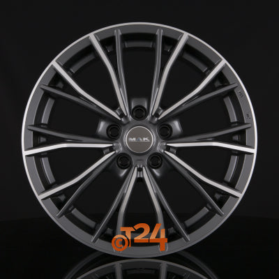 MAK Velgen - MARK Gun Metal Mirror Face - 18 inch