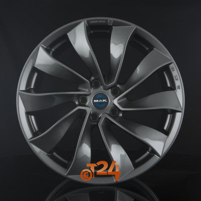 MAK Velgen - SOLAR Gloss Gun Metallic - 18 inch
