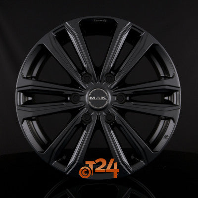 MAK Velgen - SAFARI 6 Matt Black - 18 inch