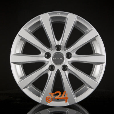 MAK Velgen - IGUAN Silver - 14 inch