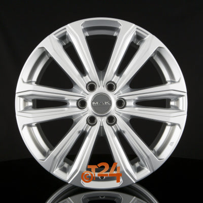 MAK Velgen - SAFARI 6 Silver - 18 inch