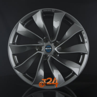 MAK Velgen - SOLAR Gloss Gun Metallic - 20 inch