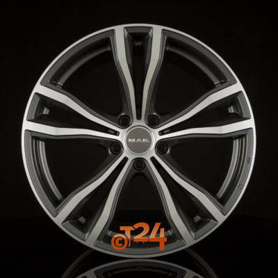 MAK Velgen - X-MODE Gun Metal Mirror Face - 21 inch