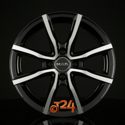 MAK Velgen - MILANO 4 Black Mirror Face - 15 inch