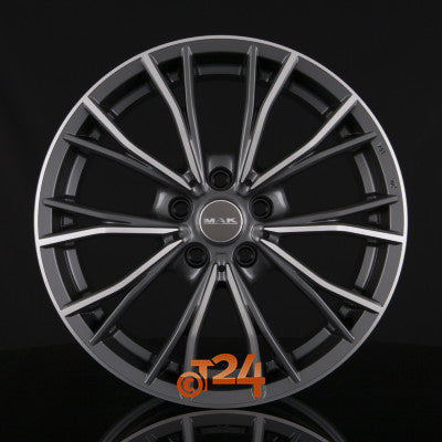MAK Velgen - MARK Gun Metal Mirror Face - 18 inch