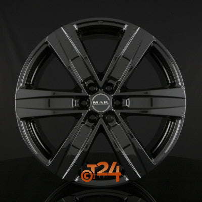 MAK Velgen - STONE 6 Gloss Black - 18 inch