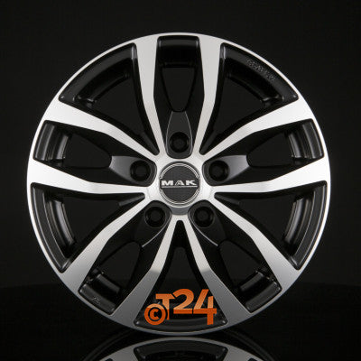 MAK Velgen - LOAD 5 Ice Black - 16 inch