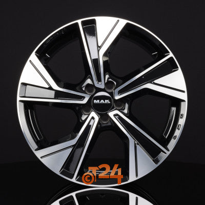 MAK Velgen - MALMÃ– Black Mirror Face - 18 inch