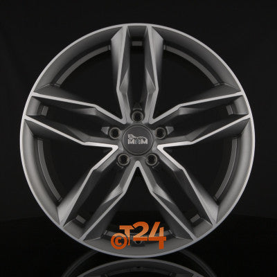 MAM Velgen - MAM RS3 Matt Palladium Front Polish  - 19 inch