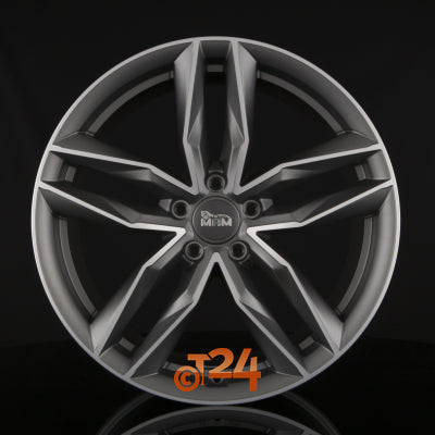 MAM Velgen - MAM RS3 Matt Palladium Front Polish  - 20 inch