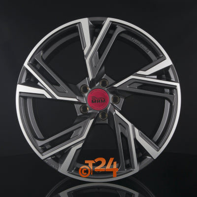 MAM Velgen - MAM RS5 Palladium Front Polish  - 20 inch