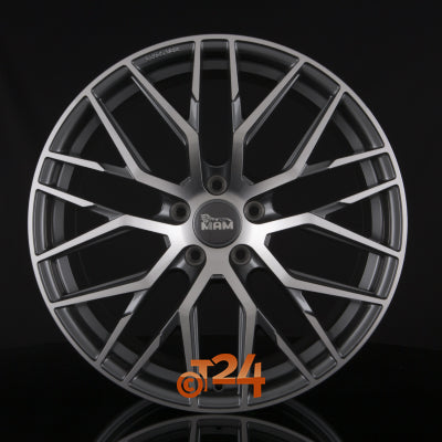 MAM Velgen - MAM RS4 Palladium Front Polish  - 18 inch