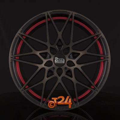 MAM Velgen - MAM B2 Bronze Red Inside  - 19 inch