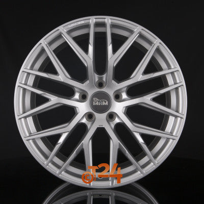 MAM Velgen - MAM RS4 Matt Silver Painted  - 19 inch