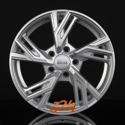 MAM Velgen - MAM RS5 Silver Painted  - 19 inch