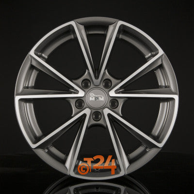 MAM Velgen - MAM A5 Palladium Front Polished  - 18 inch
