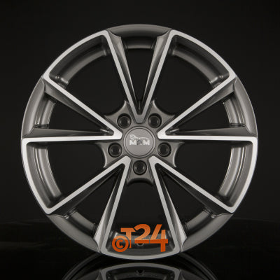 MAM Velgen - MAM A5 Palladium Front Polished  - 19 inch