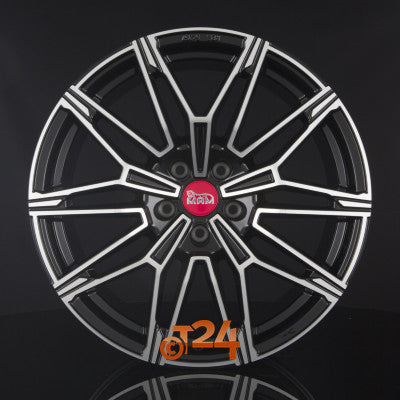 MAM Velgen - MAM B3 Black Front Polish  - 19 inch