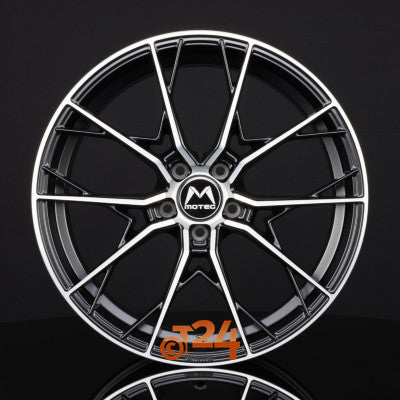 MOTEC Velgen - BLAZE (MCR7) Schwarz Matt Poliert - 19 inch