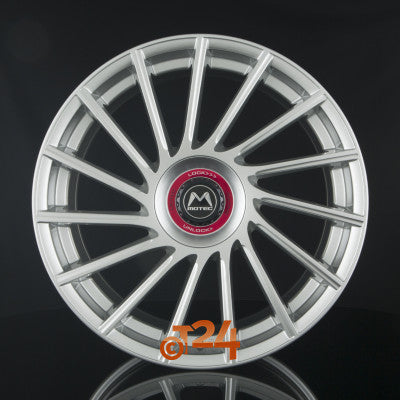 MOTEC Velgen - TORNADO REVOLUTION (MCT9R) High Gloss Silver - 19 inch