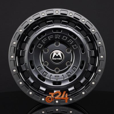 MOTEC Velgen - R-CROSS (MOF1) Matt Schwarz Ring Matt Schwarz - 17 inch