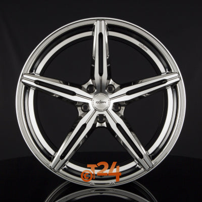 OXIGIN Velgen - OX23 DIAMOND Black Chrome Polish  - 20 inch