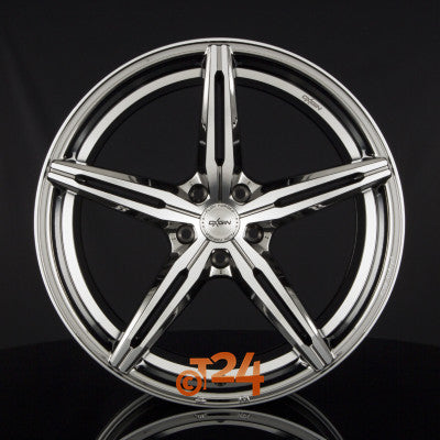 OXIGIN Velgen - OX23 DIAMOND Black Chrome Polish  - 19 inch