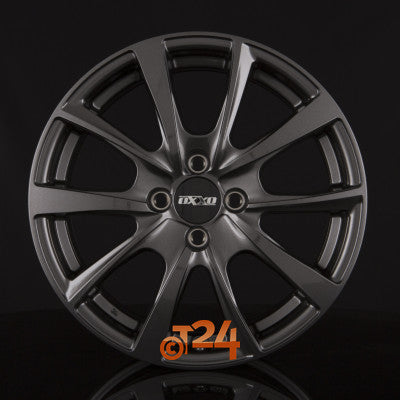 OXXO Velgen - VIDORRA (OX18) DARK - Gunmetal - 17 inch