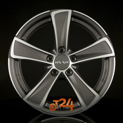 OXXO Velgen - KALLISTO (OX05) DARK - Matt Gunmetal Polished (MGMFP) - 18 inch