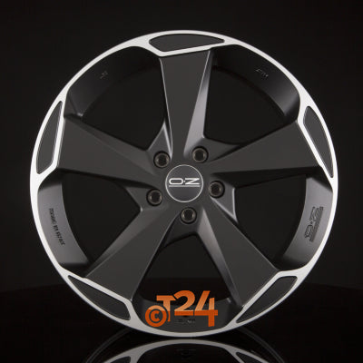 OZ Velgen - ASPEN HLT Matt Black Diamond Cut - 21 inch