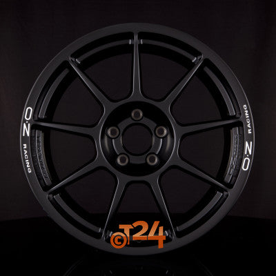OZ Velgen - CHALLENGE HLT Matt Black + White Lettering - 18 inch