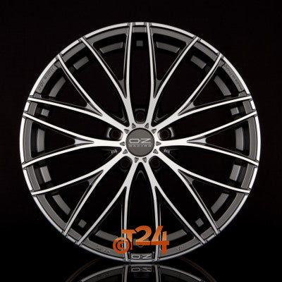OZ Velgen - ITALIA 150 Matt Dark Graphite Diamond Cut - 17 inch