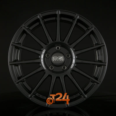 OZ Velgen - SUPERTURISMO LM Matt Black + Silver Lettering - 18 inch