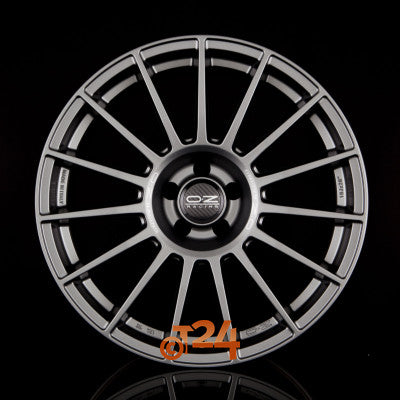 OZ Velgen - SUPERTURISMO DAKAR Matt Graphite + Silver Lettering - 21 inch