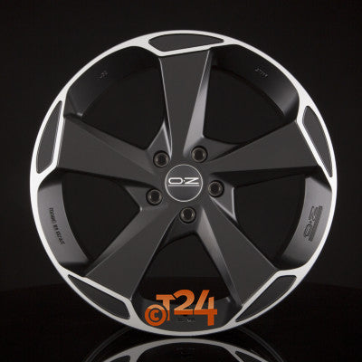 OZ Velgen - ASPEN HLT Matt Black Diamond Cut - 20 inch
