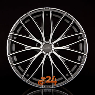 OZ Velgen - ITALIA 150 Matt Dark Graphite Diamond Cut - 19 inch