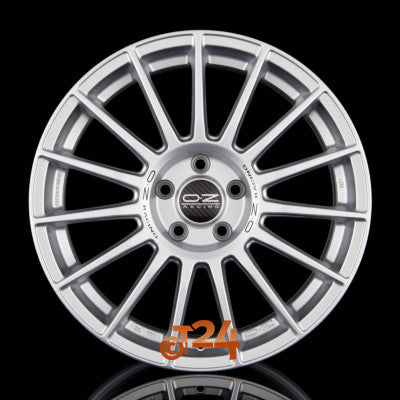 OZ Velgen - SUPERTURISMO LM Matt Race Silver + Black Lettering - 19 inch