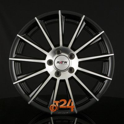 PLATIN Velgen - P 74 Black Polished - 18 inch