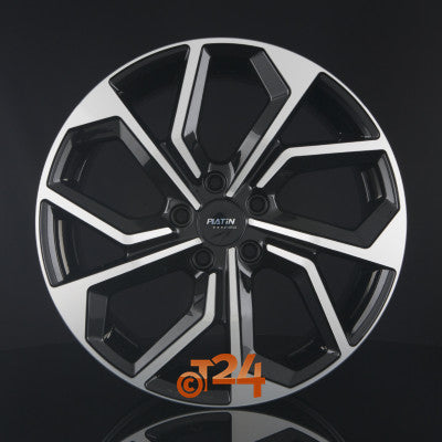 PLATIN Velgen - P 97 Black Polished - 16 inch