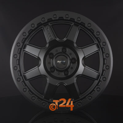 PLATIN Velgen - P 111 Matt Black - 18 inch