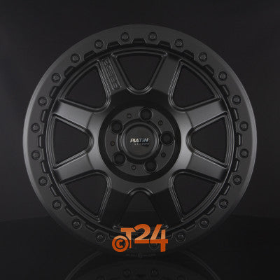PLATIN Velgen - P 111 Matt Black - 18 inch