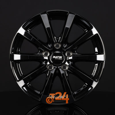 PLATIN Velgen - P 69 Black Shiny - 16 inch