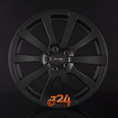 PLATIN Velgen - P 58 Matt Black - 17 inch