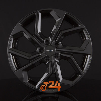 PLATIN Velgen - P 97 Black Glossy - 17 inch