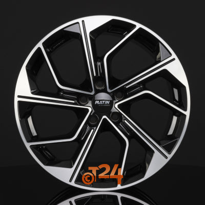 PLATIN Velgen - P 116 Black Polished - 20 inch