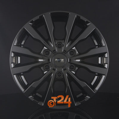 PLATIN Velgen - P 86 Black Glossy - 17 inch