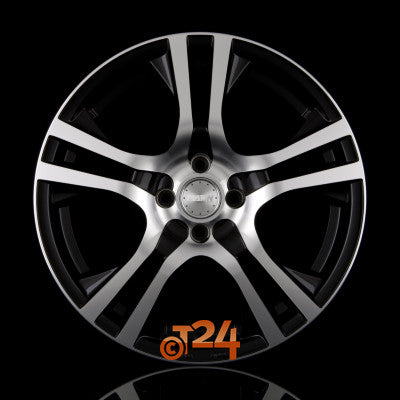 PLATIN Velgen - P 53 Schwarz Poliert - 16 inch