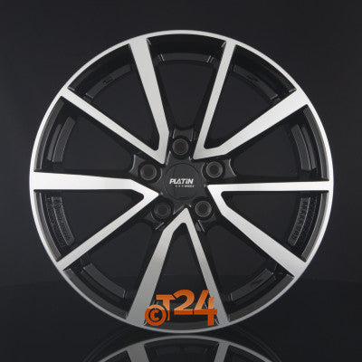 PLATIN Velgen - P 95 Diamant Schwarz Frontpoliert - 16 inch